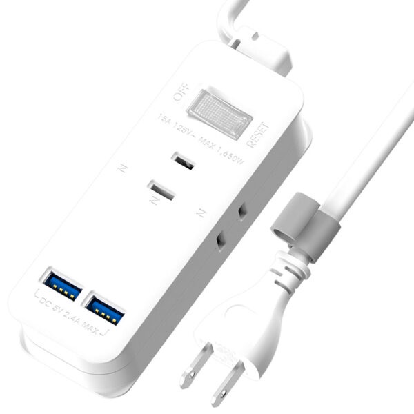 iPlus+ 保護傘 快易充USB智慧充電組 PU-2133U  3.6尺