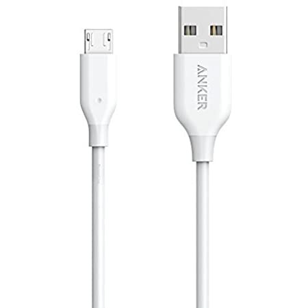 公司貨Anker PowerLine Micro USB 3ft 快充傳輸線 現貨-白White