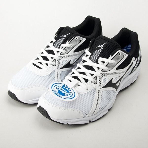 【SPORT STYLE】MIZUNO MAXIMIZER 22 慢跑鞋 3E寬楦 男 黑白K1GA200002