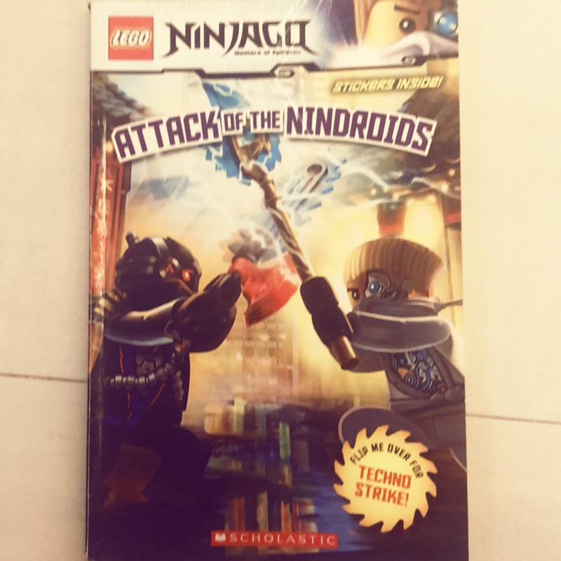 小王子書櫃 LEGO Ninjago 二合一 貼紙書