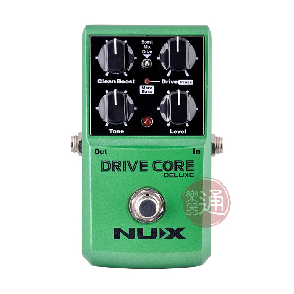 NUX / Drive Core Deluxe  破音效果器(Overdrive)【樂器通】