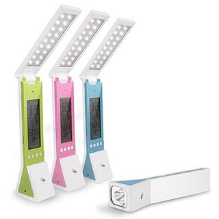 ☆YoYo 3C☆USB LED 便攜型充電折疊檯燈(附手電筒) USB檯燈