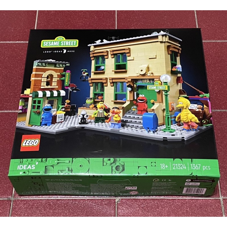 《全新現貨》樂高 LEGO 21324 IDEAS系列 芝麻街