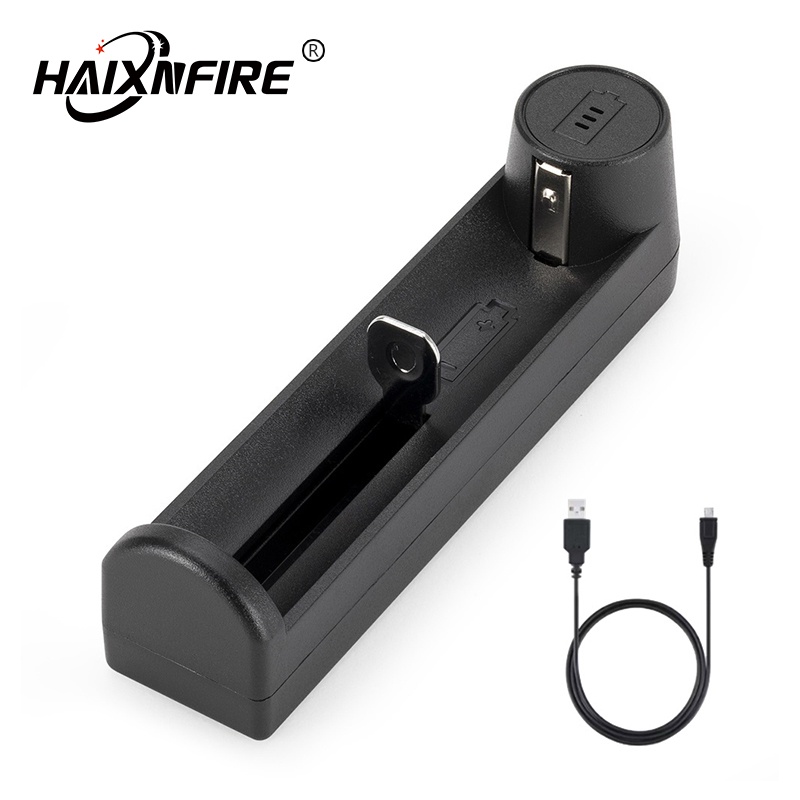Haixnfire MC3 3.7V通用 USB充電器 適用於18650 16340 14500 26650充電器