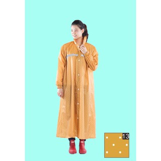 <DUBI>藝術家雨衣黃色點點#機車雨衣#防水雨衣#花色雨衣#潮流#印花#特別