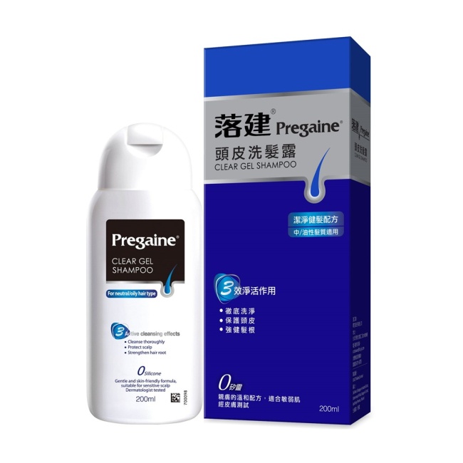 落建頭皮洗髮露200mL【潔淨健髮配方】
