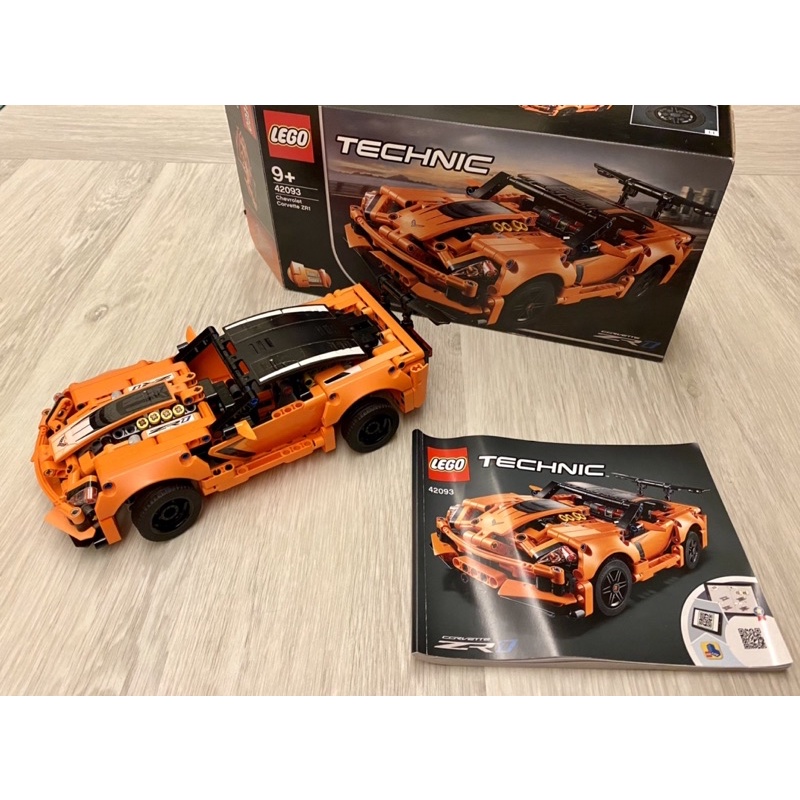 客訂-正版 LEGO 樂高 二手 42093 科技 雪佛蘭 Corvette ZR1 二合一 LEGO TECHNIC