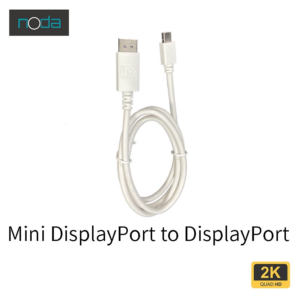 noda MiniDisplayPort(公) to DisplayPort(公) 影像傳輸線 蝦皮店到店免運