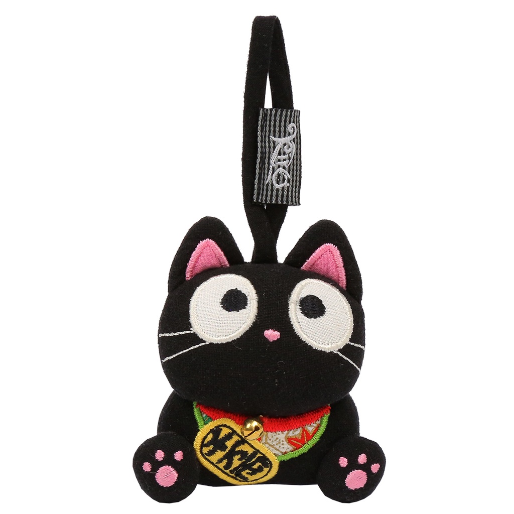 【Kiro貓】小黑貓 立體造型 拉鍊 配件 包包掛飾/拉鍊頭吊飾【820286】
