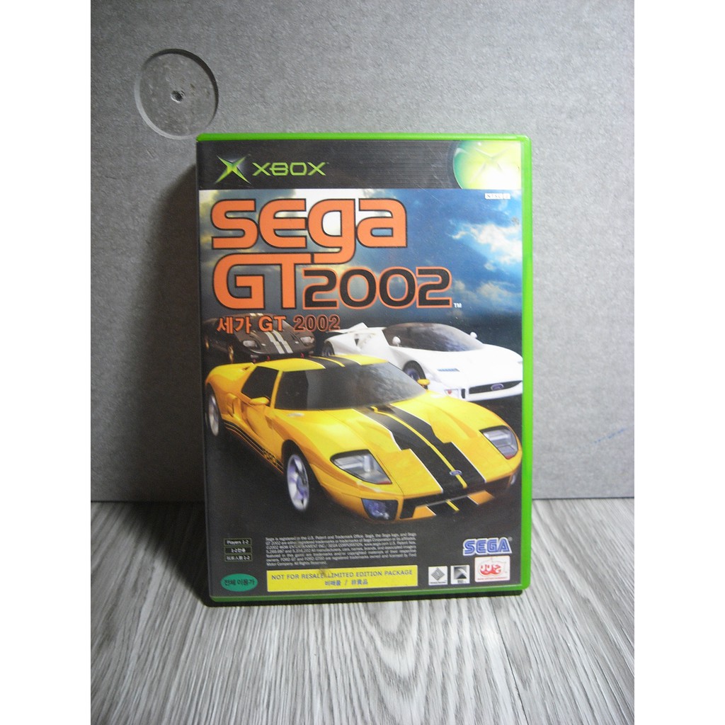 二手 SEGA GT2002 房車賽 + Jet Set Radio 未來街頭塗鴉小子合集 初代 XBOX 遊戲 遊戲片