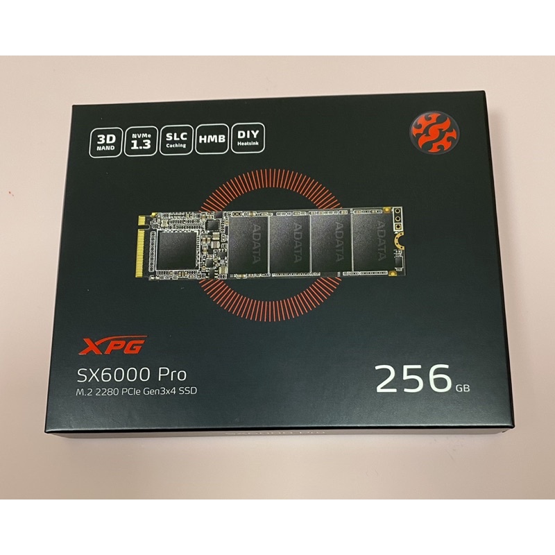 威剛 XPG SX6000Pro M.2 2280 PCIe SSD 256GB
