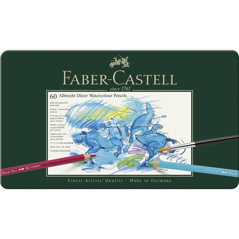 FABER-CASTELL 輝柏 專家級60色、120色水彩色鉛筆/ 盒 117560/117511