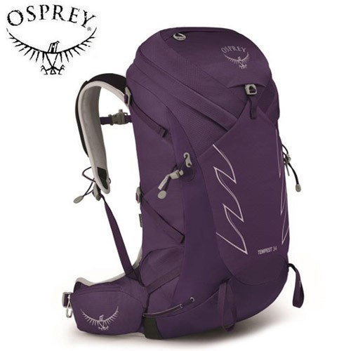 【Osprey】TEMPEST 34L XS/S 透氣健行背包 女款 羅蘭紫