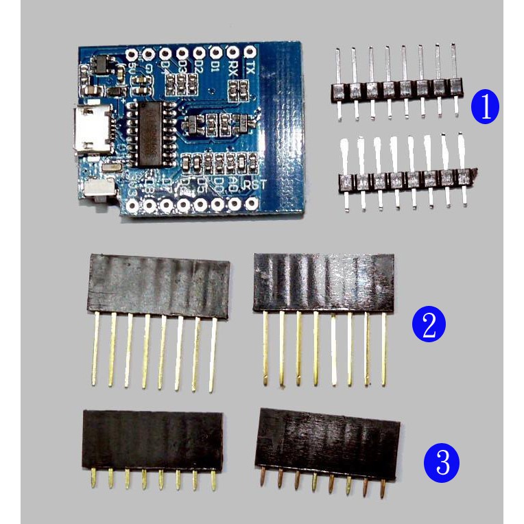 【AI電子】*(19-4)WeMos D1 mini WiFi 開發板 ESP8266 Arduino NodeMCU