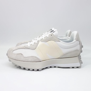 [麥修斯]NEW BALANCE 327 復古運動鞋 休閒鞋 NB327 米白色 女款 WS327EO B