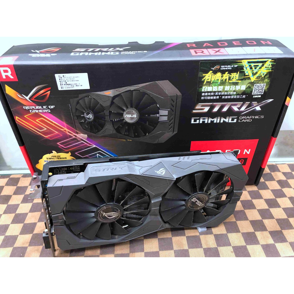 華碩 顯示卡 ASUS ROG RX570 Gaming 4G(2年多保固)