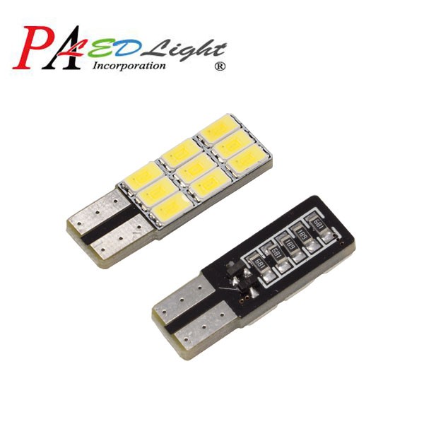 【PA LED】T10 側發光 9晶 5630 SMD LED 白光 室內燈 行李箱燈 閱讀燈 車廂燈 W5W