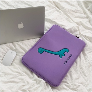 【Inbo-盈寶】現貨 韓國紫恐龍電腦包macbook air/pro 13寸14寸15寸 筆電包 內袋 IPad平板包