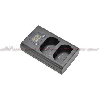 《動力屋 》樂華LED顯示USB雙座充電器FOR CANON LP-E6