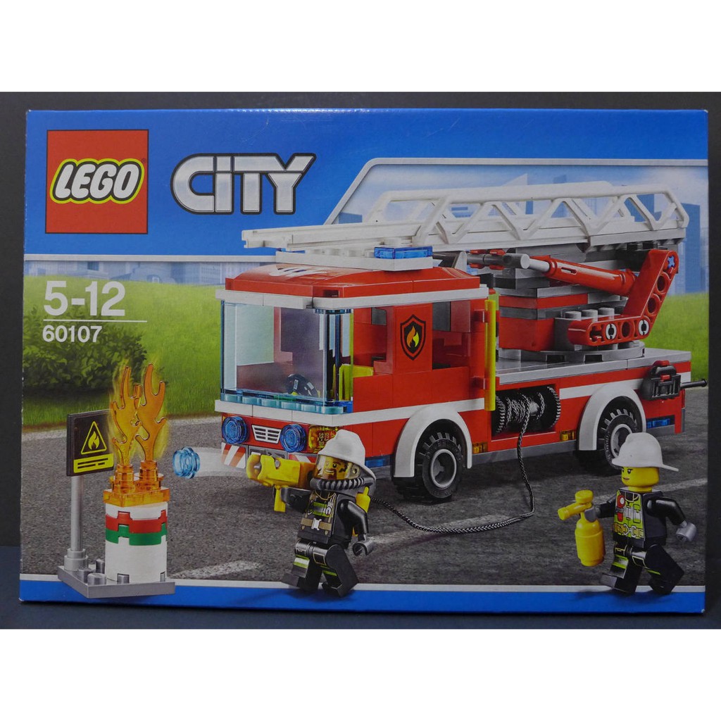 雞雞農的窩 Lego樂高city 消防雲梯車 蝦皮購物