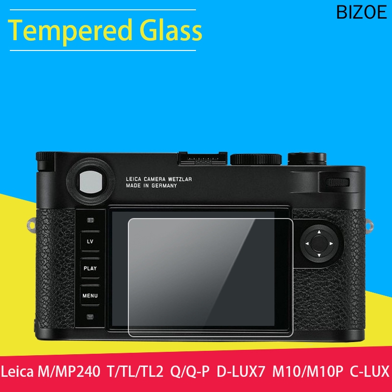LEICA Bizoe 鋼化玻璃屏幕保護膜適用於徠卡 M MP240 T/TL/TL2 Q/Q-P D-LUX7 C-L