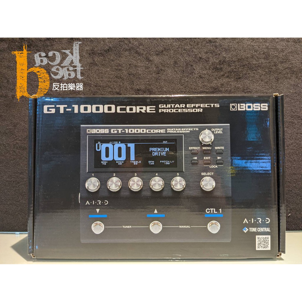 反拍樂器】Boss GT-1000 CORE 綜合效果器GT1000 電吉他2020最新款公司貨現貨| 蝦皮購物