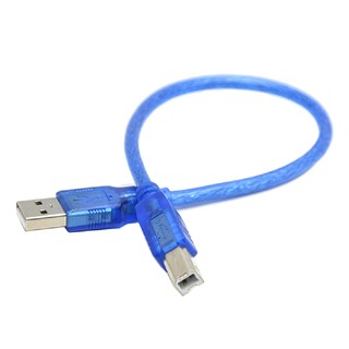 【樂意創客官方店】《附發票》Arduino USB 傳輸數據線、Mega/UNO 專用 方頭線 50CM