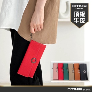 【WHOSE BAG】韓國OMNIA Rood 真皮長夾 女 皮夾 錢包 皮包 NO.3390A