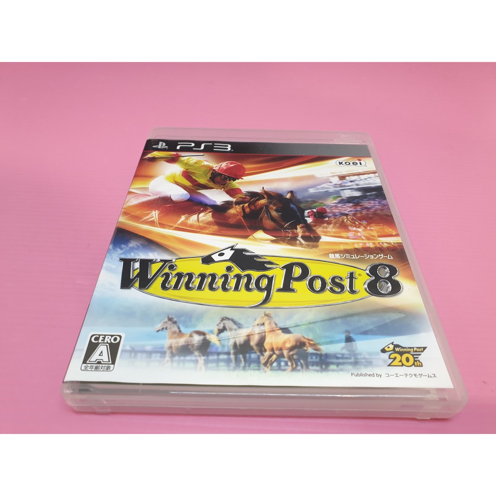 馬 出清價! 網路最便宜 SONY PS3 原廠遊戲片 賽馬大亨8 Winning Post 8 賣170而已