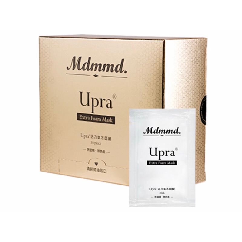 ❗️（全新未拆效期出清）Mdmmd. Upra®活力氧水面膜 30片/盒