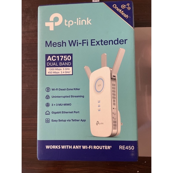 二手 tp-link AC1750 Wi-Fi訊號延伸器