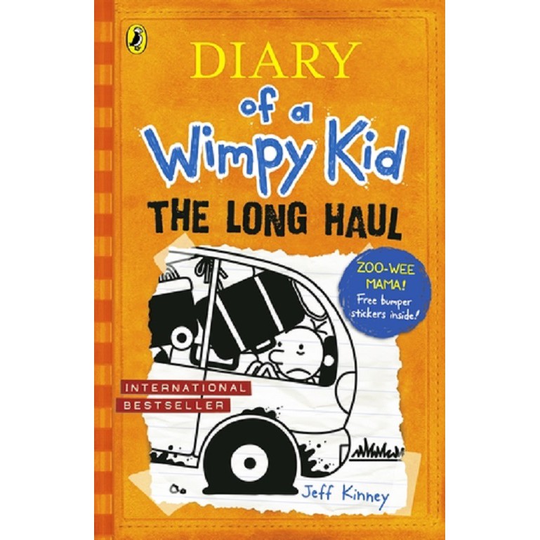 Diary of a Wimpy Kid 9: The Long Haul/遜咖日記 9: 公路旅行落難記/Jeff Kinney eslite誠品