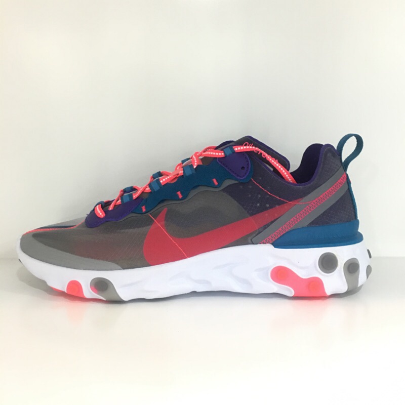 Nike React Element 87 atoms Red Orbit 藍紫粉紅 CJ6897 061