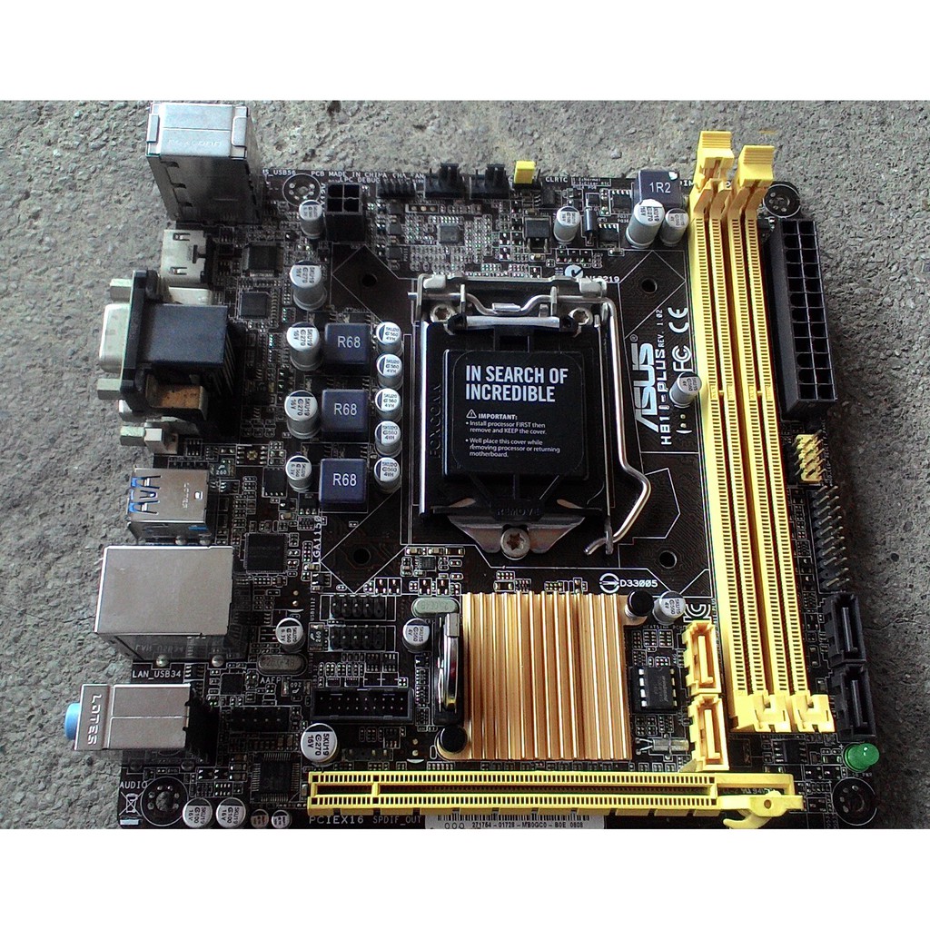 華碩 ASUS H81I-PLUS H81 Mini ITX LGA1150主機板 良品