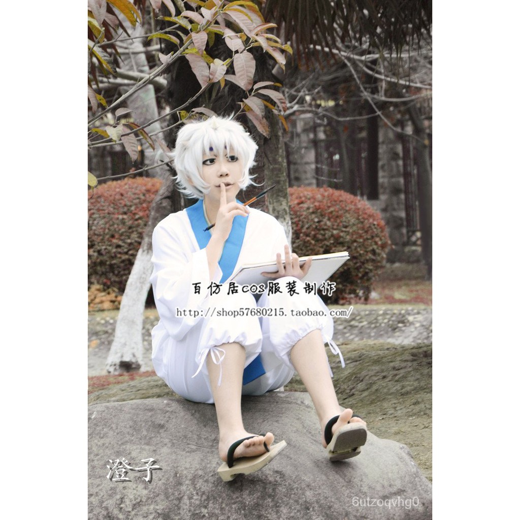 角色扮演 百仿居動漫 特鬼燈的冷徹茄子 唐瓜cos服送二趾襪組合價 蝦皮購物