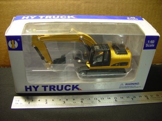 變形金剛~工程系列 HY TRUCK 1:60 合金車 挖土機 (怪手 推土機 工程車)