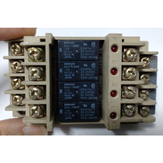 🌞二手現貨保固 日製OMRON 歐姆龍 G6B-48BND + G6B-1184P /-US *4 24VDC繼電器