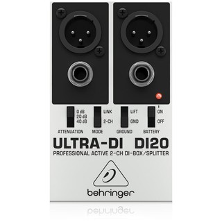 【又昇樂器】耳朵牌 BEHRINGER ULTRA-DI DI20 兩軌 主動式訊號轉換 效果器
