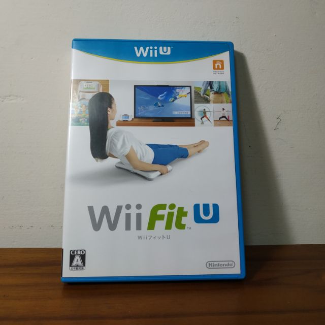 正版 無刮光碟任天堂Nintendo Wii U fit Wii運動塑身 日文版