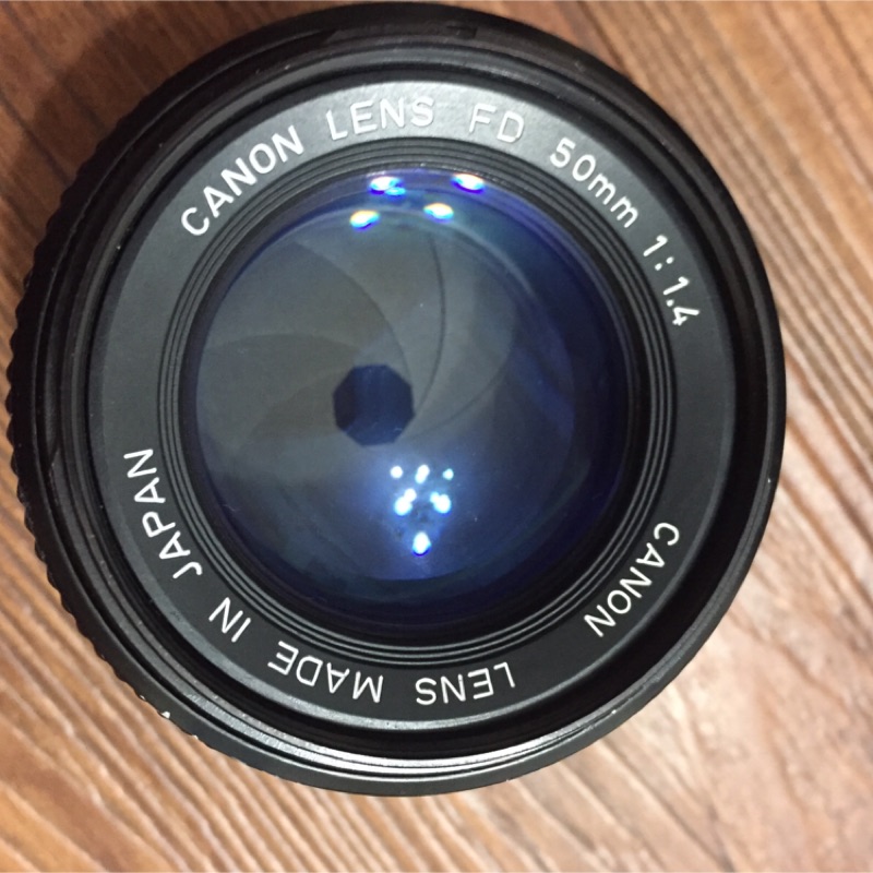 Canon FD 50mm f1.4 大光圈定焦鏡