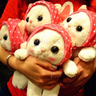 【現貨】日本原單正版 Choo Choo cat 超萌可愛頭巾小貓咪公仔 嬰兒安撫娃娃