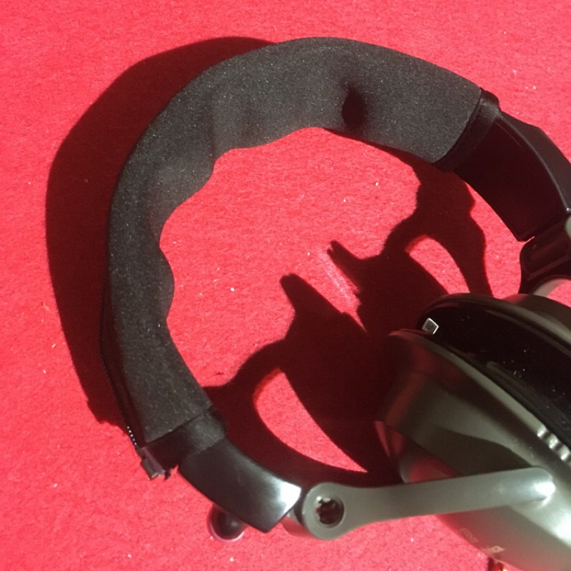 現貨 頭戴式耳機 耳罩式耳機 頭梁套 BOSE Akg Shure 拉鏈式頭梁墊 海綿橫梁皮套外殼 耳機套 維修配件