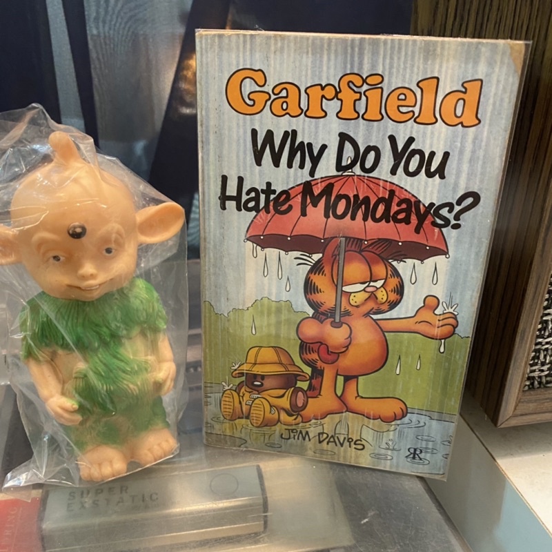 加菲貓/ Garfield, Why Do You Hate Mondays?聖誕禮物/生日禮物/絕版老漫畫/交換禮物