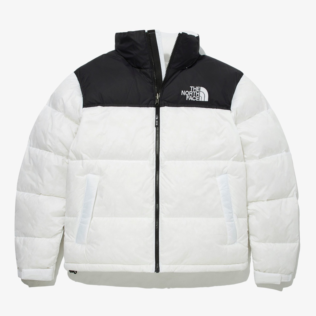 【吉米.tw】韓國代購 THE NORTH FACE 1996 ECO NUPTSE 男 羽絨 外套夾克 白 JUL