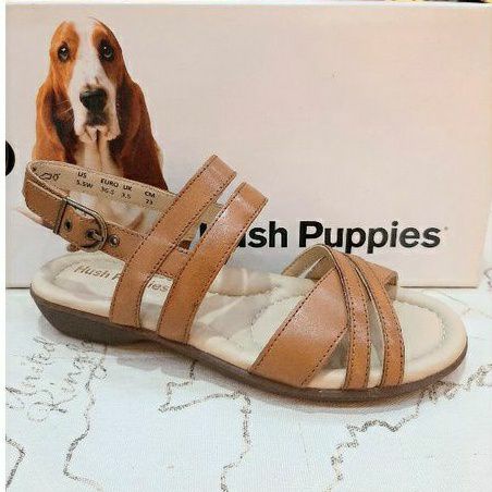 Hush Puppies 女平底涼拖鞋 W1264