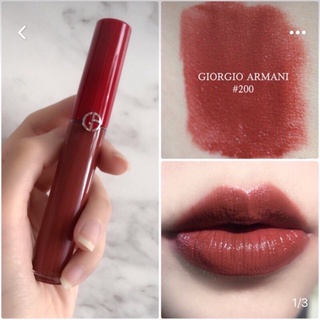 Giorgio Armani 阿曼尼全新正品#200 奢華絲絨訂製唇萃
