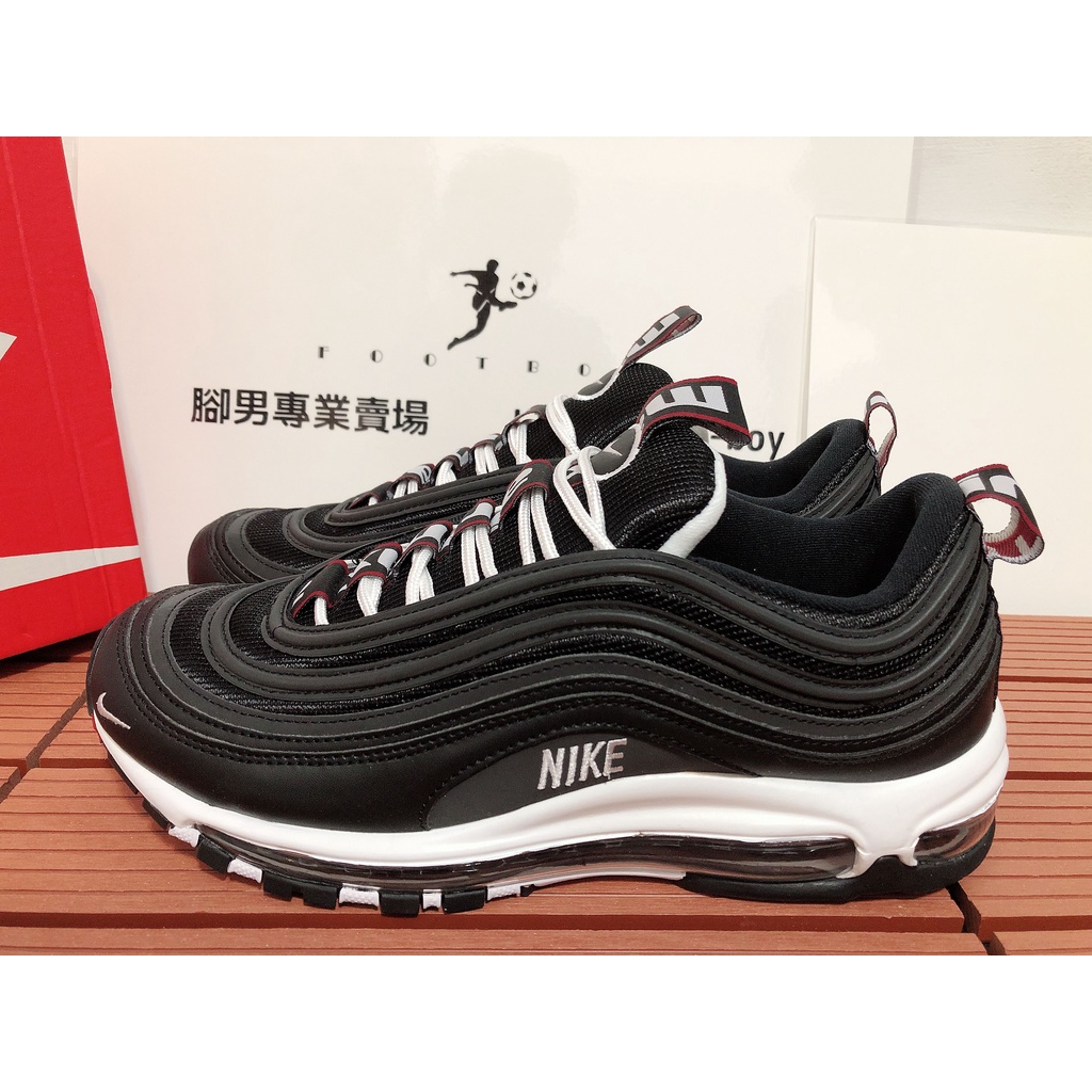 【Foot Boy】Nike Air Max 97 Premium 黑白 紅 串標 反光 3M 男 312834-008