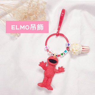🌸 ELMO公仔吊飾 客製公仔吊飾 生日禮物 情人節禮物 ELMO吊飾 ELMO鑰匙圈 芝麻街 ELMO