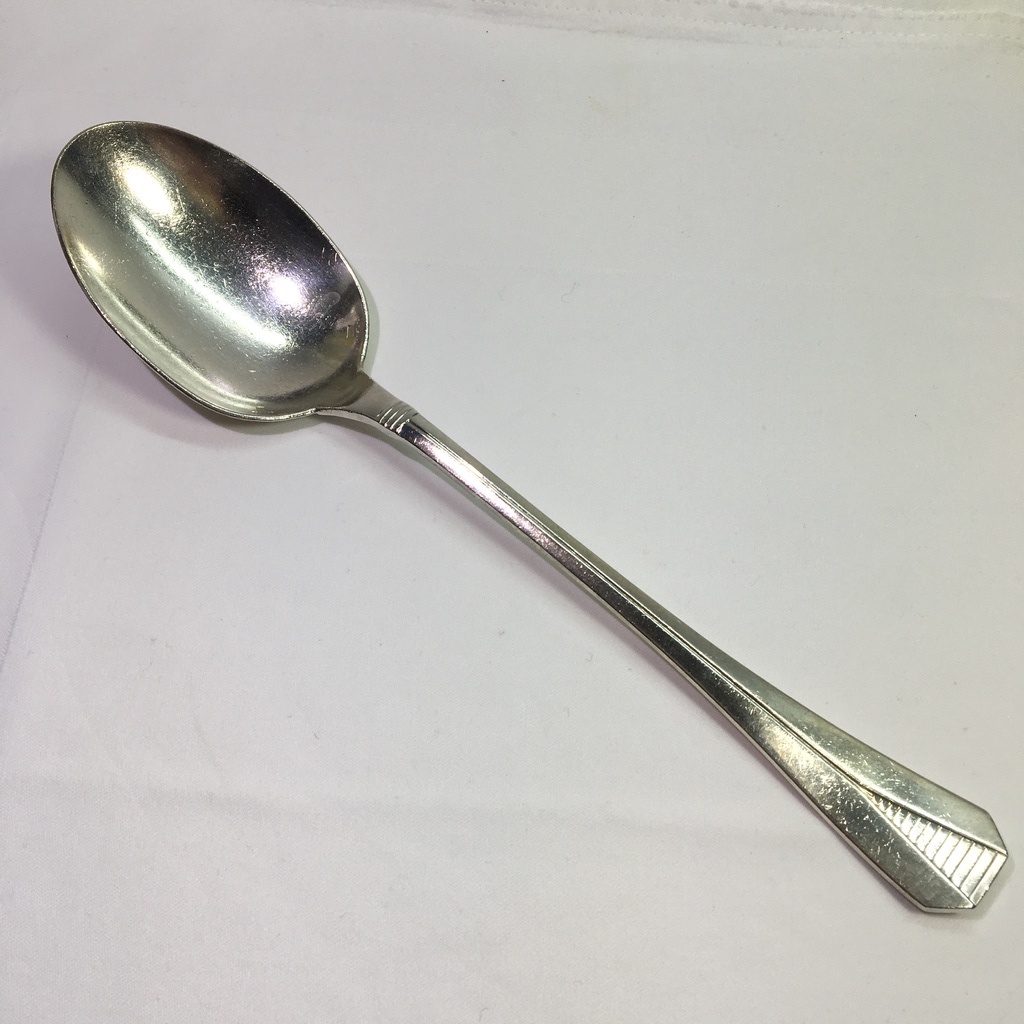 Christofle Silverware 克里斯托夫銀器 昆庭 鍍銀 服務大湯匙（使用過）