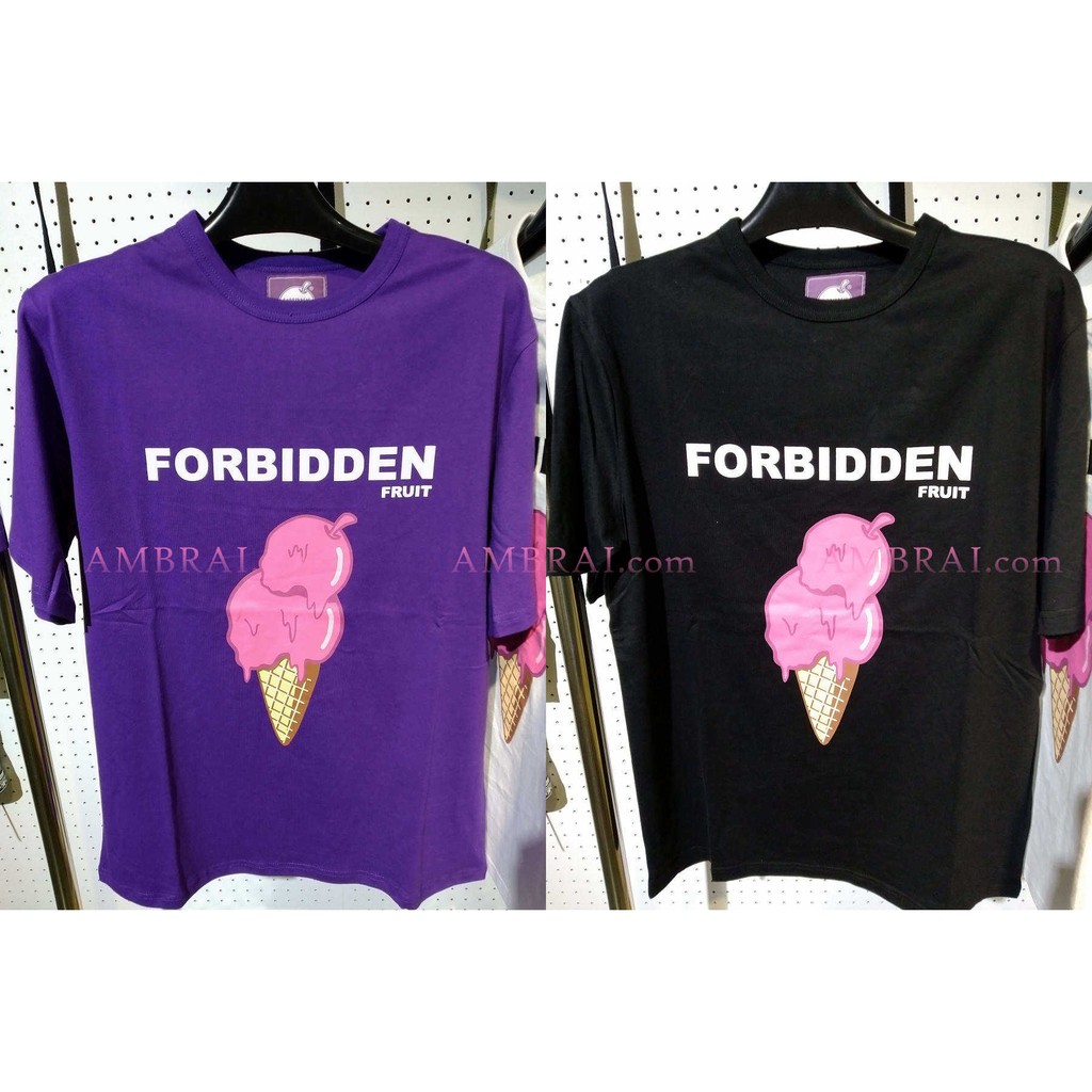 【AMBRAI.com】 Forbidden Fruit Ice Cream Cone 禁果 甜筒 短T AES 黃鴻升